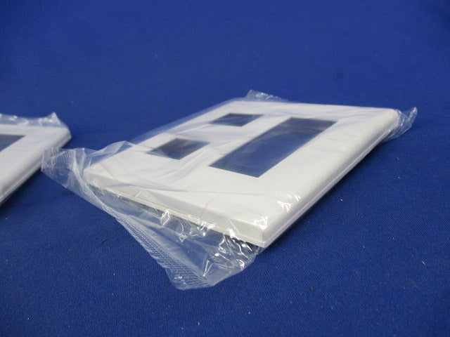 コンセントプレート5コ用(8枚入)(ホワイト)(新品未開封) WTF8005W