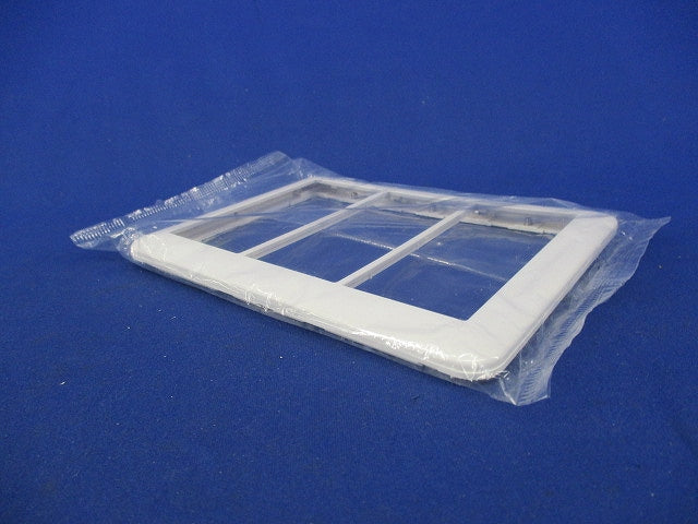 スイッチプレート3連用(4枚入)(ホワイト)(新品未開封) WTC7103