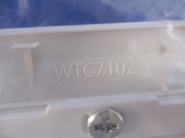 スイッチプレート2連用(6枚入)(ホワイト)(新品未開封) WTC7102