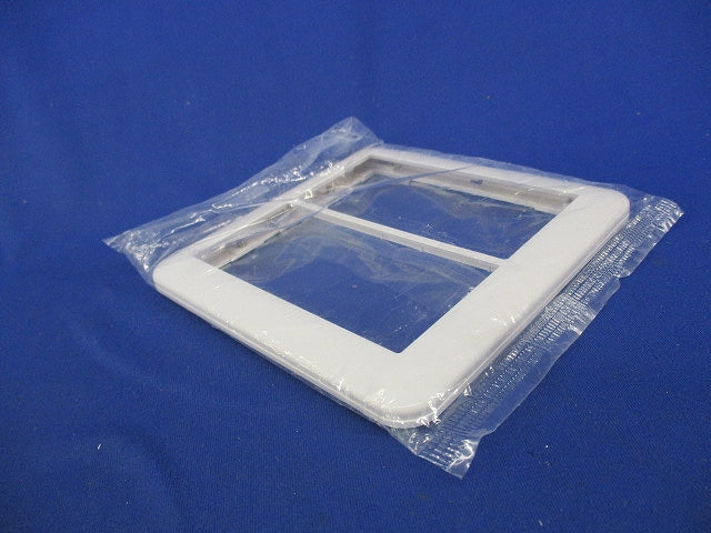 スイッチプレート2連用(6枚入)(ホワイト)(新品未開封) WTC7102