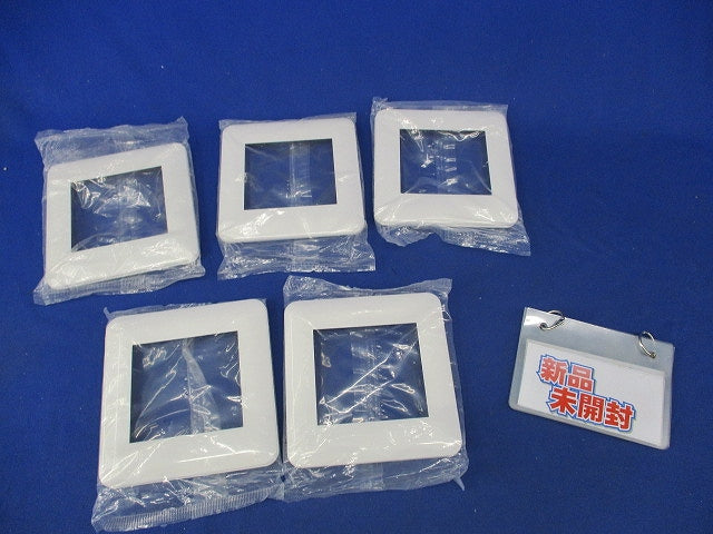 コンセントプレート2連接穴用(5枚入)(ホワイト) WTF7500