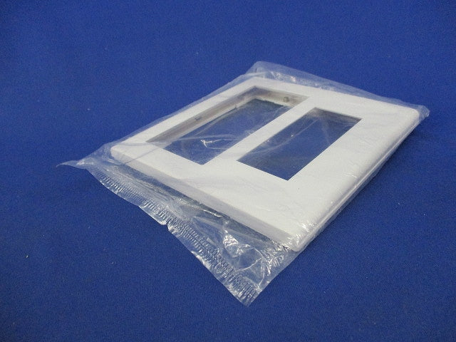 スイッチ+コンセントプレート2連用(6枚入)(新品未開封)(ホワイト) WT8112