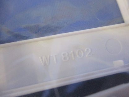 スイッチプレート2連用(7枚入)(ホワイト)(新品未開封) WT8102