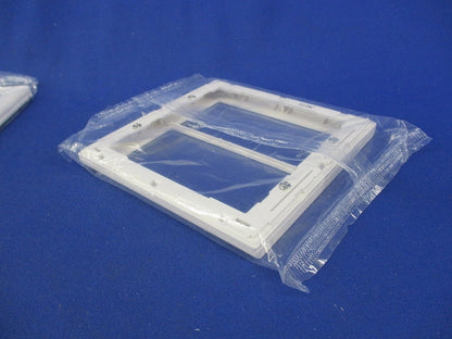 スイッチプレート2連用(7枚入)(ホワイト)(新品未開封) WT8102