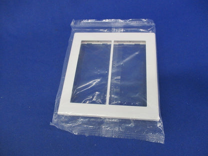 スイッチプレート2連用(7枚入)(ホワイト)(新品未開封) WT8102