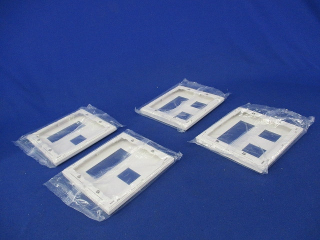 コンセントプレートセット(混在4枚入)(ホワイト) WTF8005他