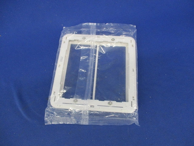 スイッチプレート2連用(7枚入)(ホワイト)(新品未開封) WTC7102