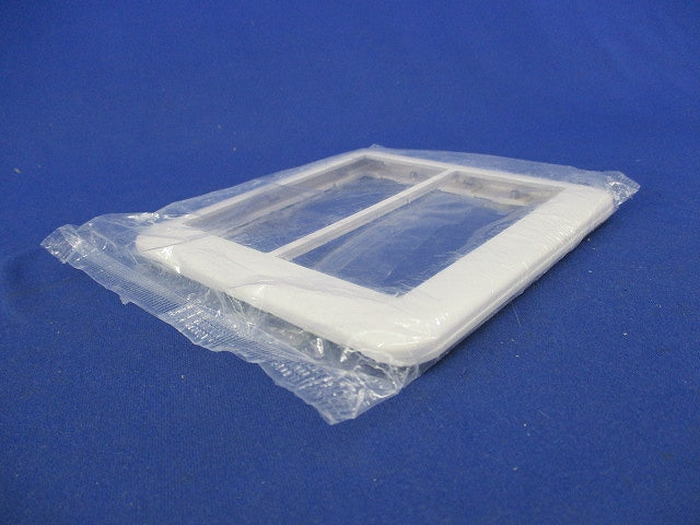 スイッチプレート2連用(7枚入)(ホワイト)(新品未開封) WTC7102