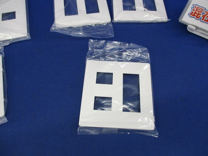 コンセントプレートセット(混在6枚入)(マットホワイト) WTL7073K他