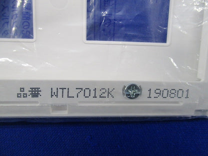 コンセントプレートセット(混在4枚入)(マットホワイト) WTL7012K他