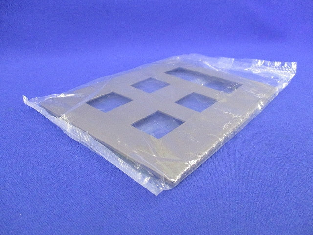 コンセントプレート7コ用(2個入)(マットグレー)(新品未開封) WTL7087K