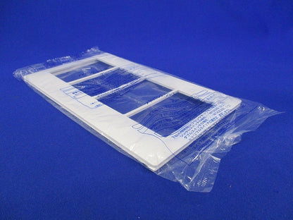 スイッチプレート4連用(2個入)(マットホワイト)(新品未開封) WTA7104K