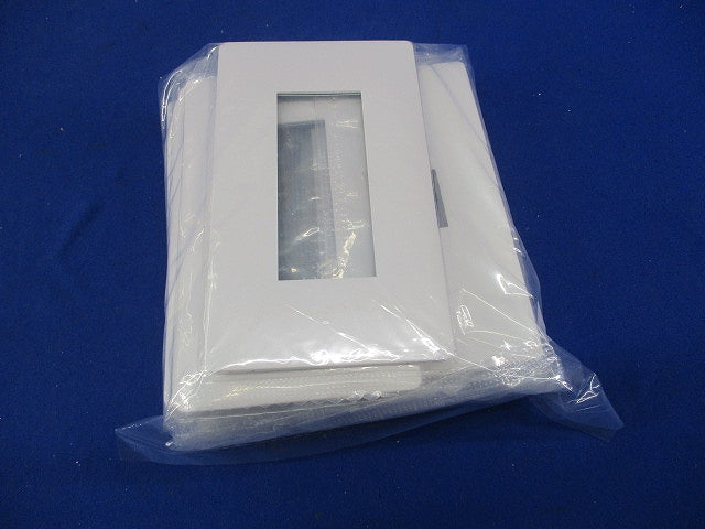 コンセントプレートセット(混在7枚入)(マットホワイト)(撮影のため開封) WTL7074K他