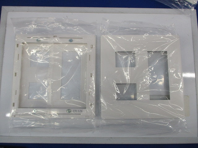 コンセントプレート5コ用(5枚入)(マットホワイト)(新品未開封) WTL7005K