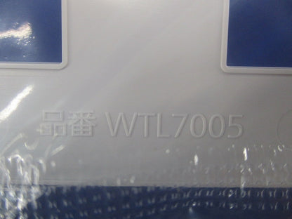 コンセントプレート5コ用(4枚入)(マットホワイト)(新品未開封) WTL7005