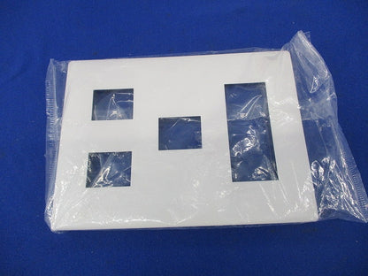 コンセントプレートセット(混在3枚)(マットホワイト)(新品未開封) WTL7009K他