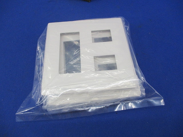 コンセントプレート5コ用(4枚入)(マットホワイト)(新品未開封) WTL7005K