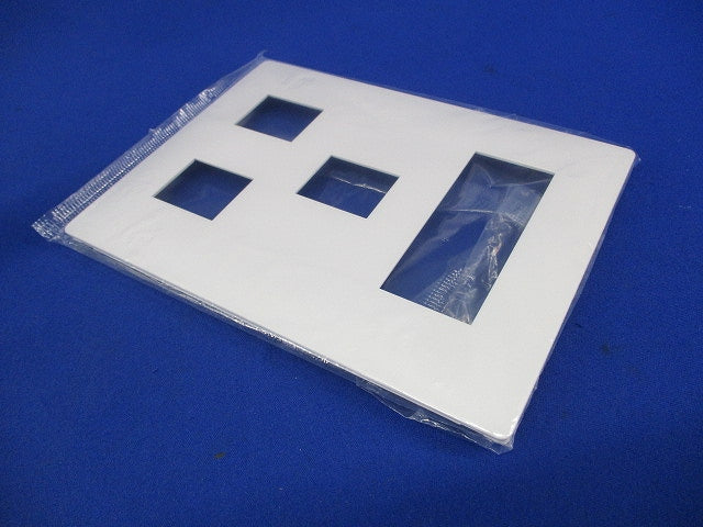 コンセントプレート6コ用(2個入)(マットホワイト)(新品未開封) WTL7076K