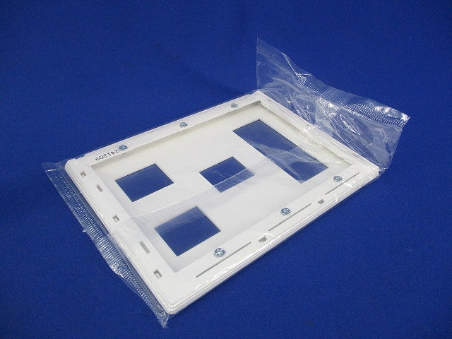 コンセントプレート6コ用(2個入)(マットホワイト)(新品未開封) WTL7076K