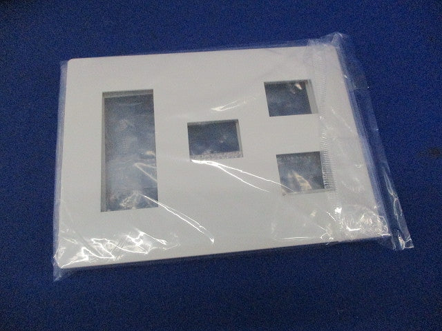 コンセントプレート6コ用(2個入)(マットホワイト)(新品未開封) WTL7076K