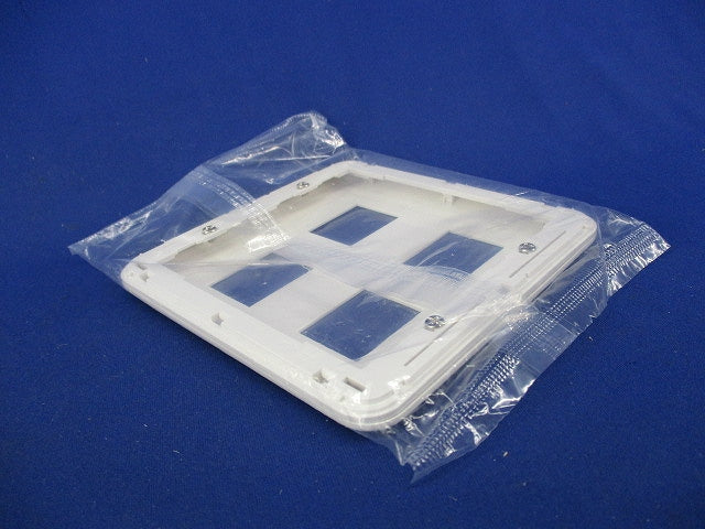 コンセントプレート4コ用(5枚入)(ホワイト)(新品未開封) WTF7004