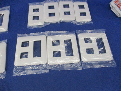 コンセントプレートセット(混在9枚入)(ホワイト) WTF7002他