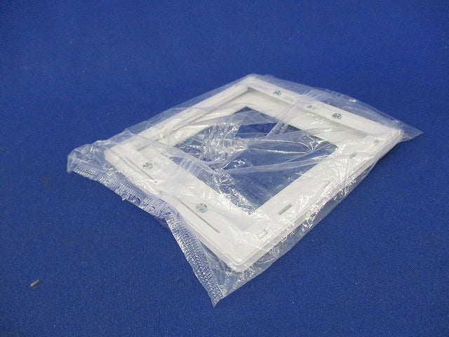 コンセントプレート2連接穴用(3枚入)(マットホワイト)(袋に破れ有) WTL7500