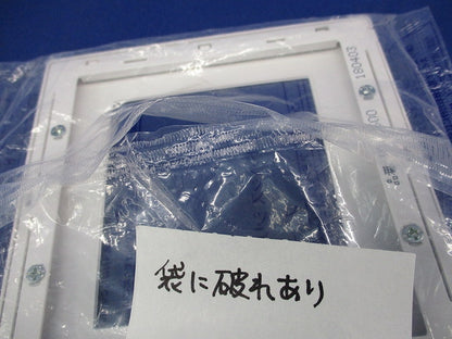 コンセントプレート2連接穴用(3枚入)(マットホワイト)(袋に破れ有) WTL7500