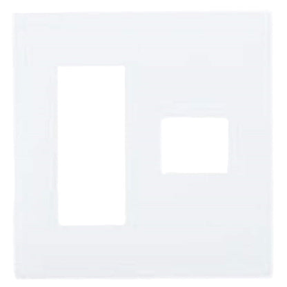 コンセントプレート 4コ用 マットホワイト 5個入 WTL7074WK-05