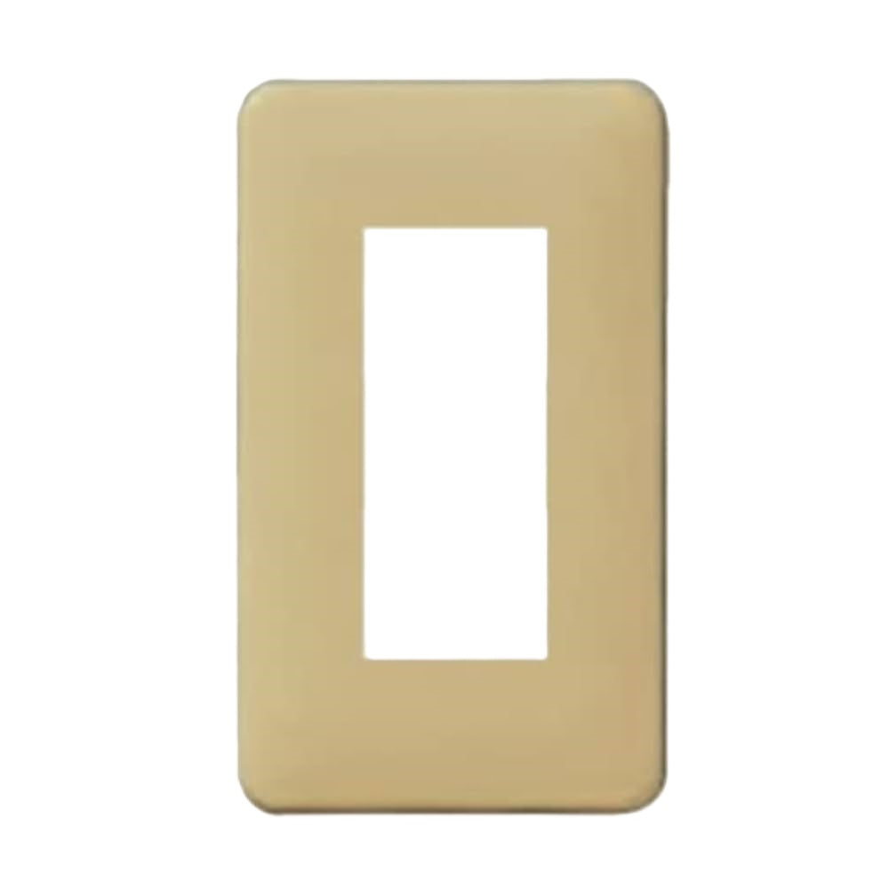 フルカラーモダンプレート3個用 ダークベージュ 10個入 WN6003Y-10