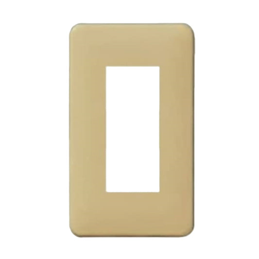 フルカラーモダンプレート3個用 ダークベージュ 10個入 WN6003Y-10