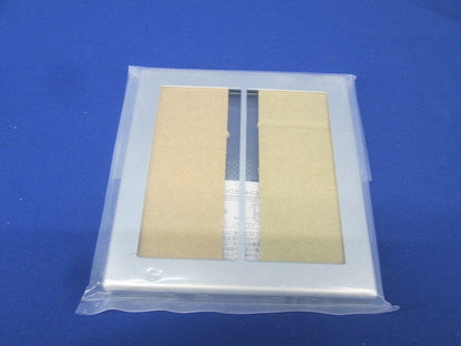 コスモシリーズワイド21 新金属スイッチプレート 2型 2連用 WTC9202