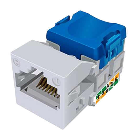ぐっとすPPモジュールCAT6 サテングレー 10個入 NR3071-10