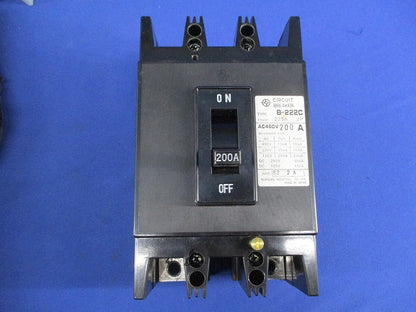 サーキットブレーカー2P200A(ジャンク品) B-222C