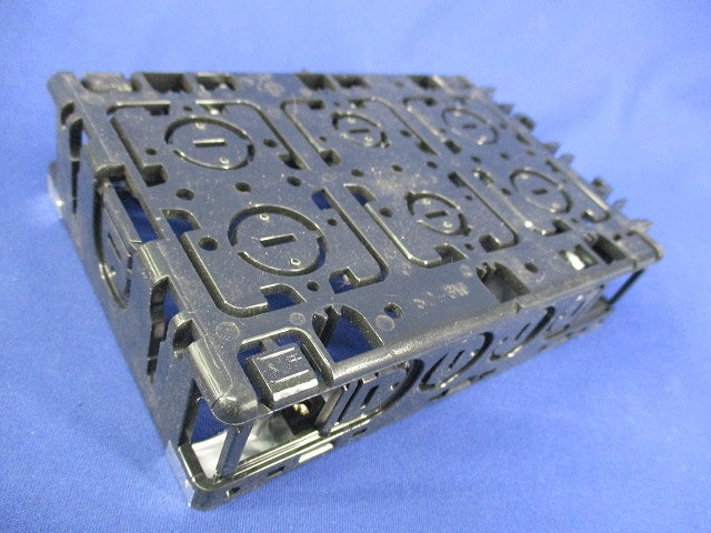 台付スライドボックス3ヶ用・セパレーター付(6個入)(破れ有) SB-3W