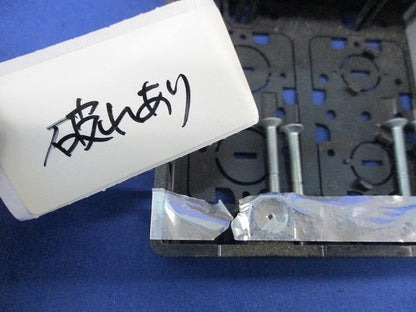 台付スライドボックス3ヶ用・セパレーター付(6個入)(破れ有) SB-3W