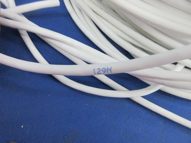 スーパーコイル0.5mm×4P(Cat.5e)(129m)(白)(絡まっている部分有) EM-TPCC5