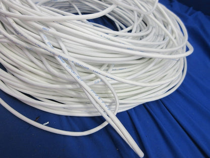 スーパーコイル0.5mm×4P(Cat.5e)(129m)(白)(絡まっている部分有) EM-TPCC5