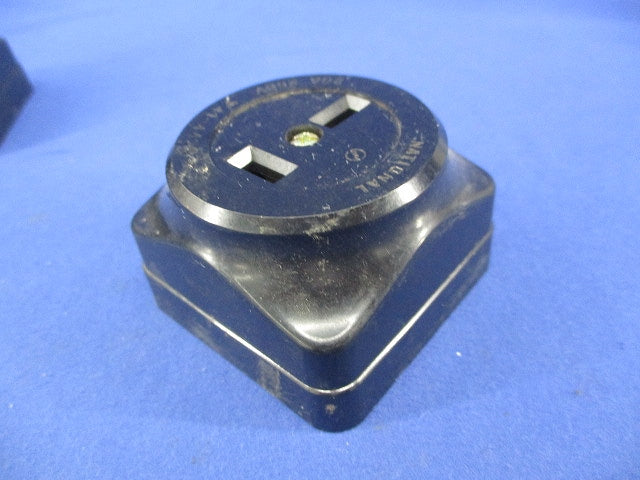 2P20A角型コンセント(4個入)(傷・汚れ有)National WK1220