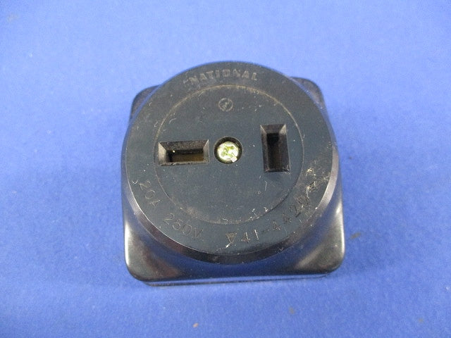 2P20A角型コンセント(4個入)(傷・汚れ有)National WK1220
