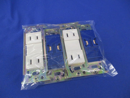 ML端子ダブルコンセント(4個入) ML-1212