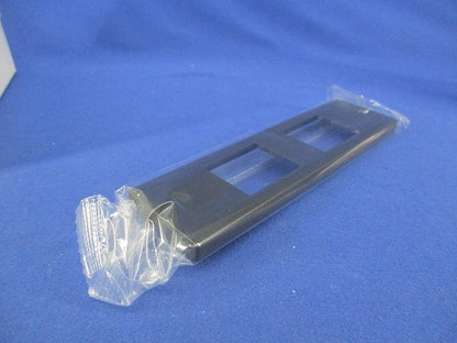 プレート 家具・機器用 2個口 ソフトブラック(18個入) NKPN-2UP