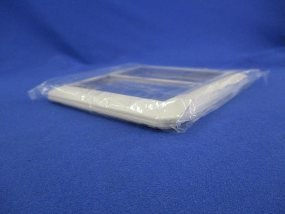 スイッチプレート2連用 ラウンド(ベージュ)(6個入) WTC7102F