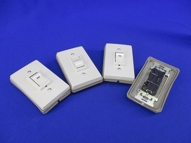 防水埋込スイッチB・片切(4個入) WS6021FK