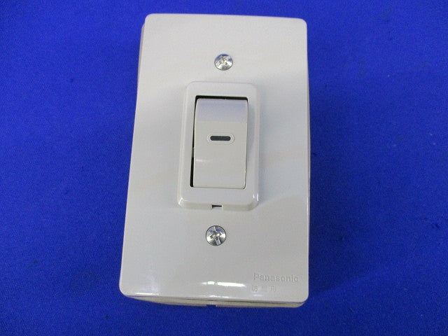 防水埋込スイッチB・片切(4個入) WS6021FK