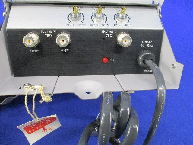 UHF-VHF帯超低雑音ブースタ LNM-401AE