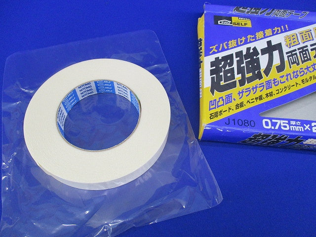 超強力両面テープ 粗面用 薄手タイプ J1080
