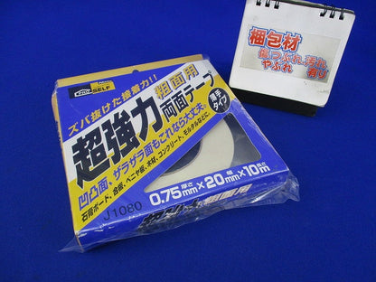 超強力両面テープ 粗面用 薄手タイプ J1080