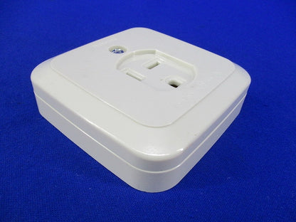 小型接地2P30A角型コンセント National WK3730