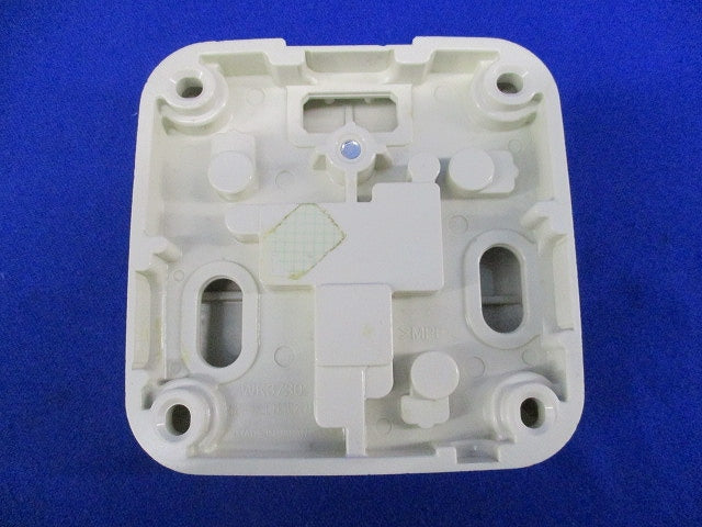 小型接地2P30A角型コンセント National WK3730